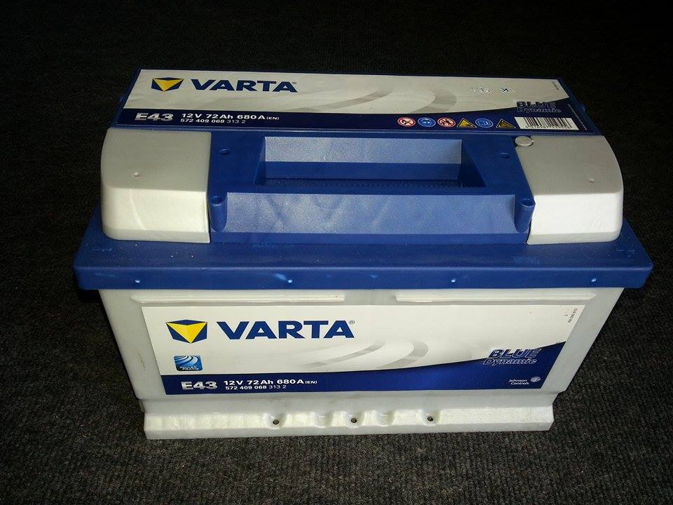 Akumulator VARTA BLUE E43 72AH 680A P+ - Akumulatorex