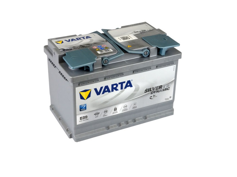 Akumulator VARTA SILVER DYNAMIC AGM E39 70AH 760A P+ - Akumulatorex